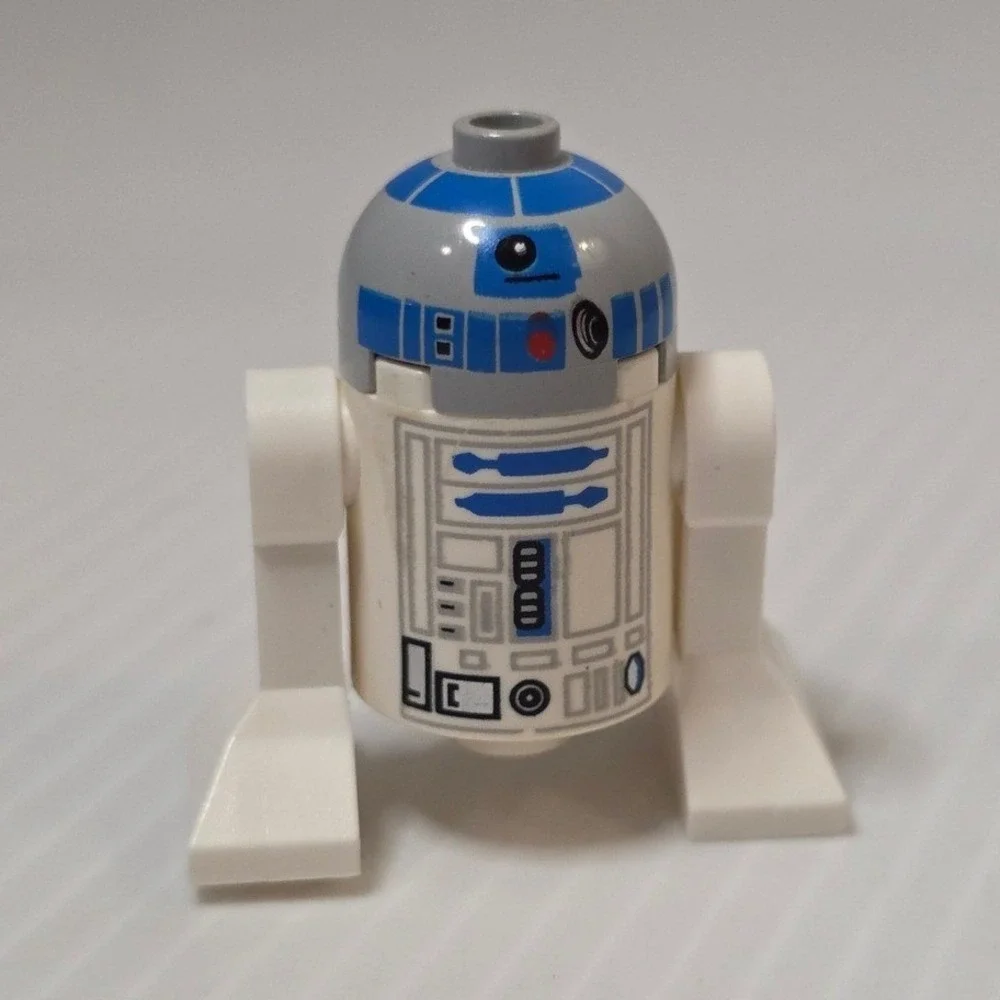 Lego R2-D2 Minifigure One Size‎ Silver White Good sw0217